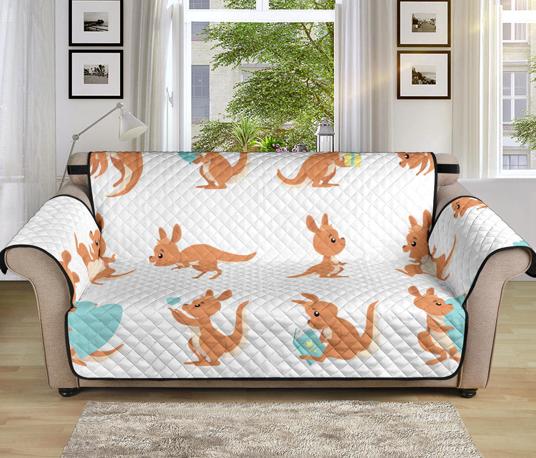 Cute Kangaroo pattern Sofa Cover Protector