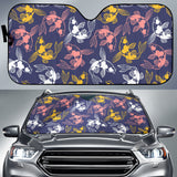 Koi Fish Carp Fish Pattern Car Sun Shade