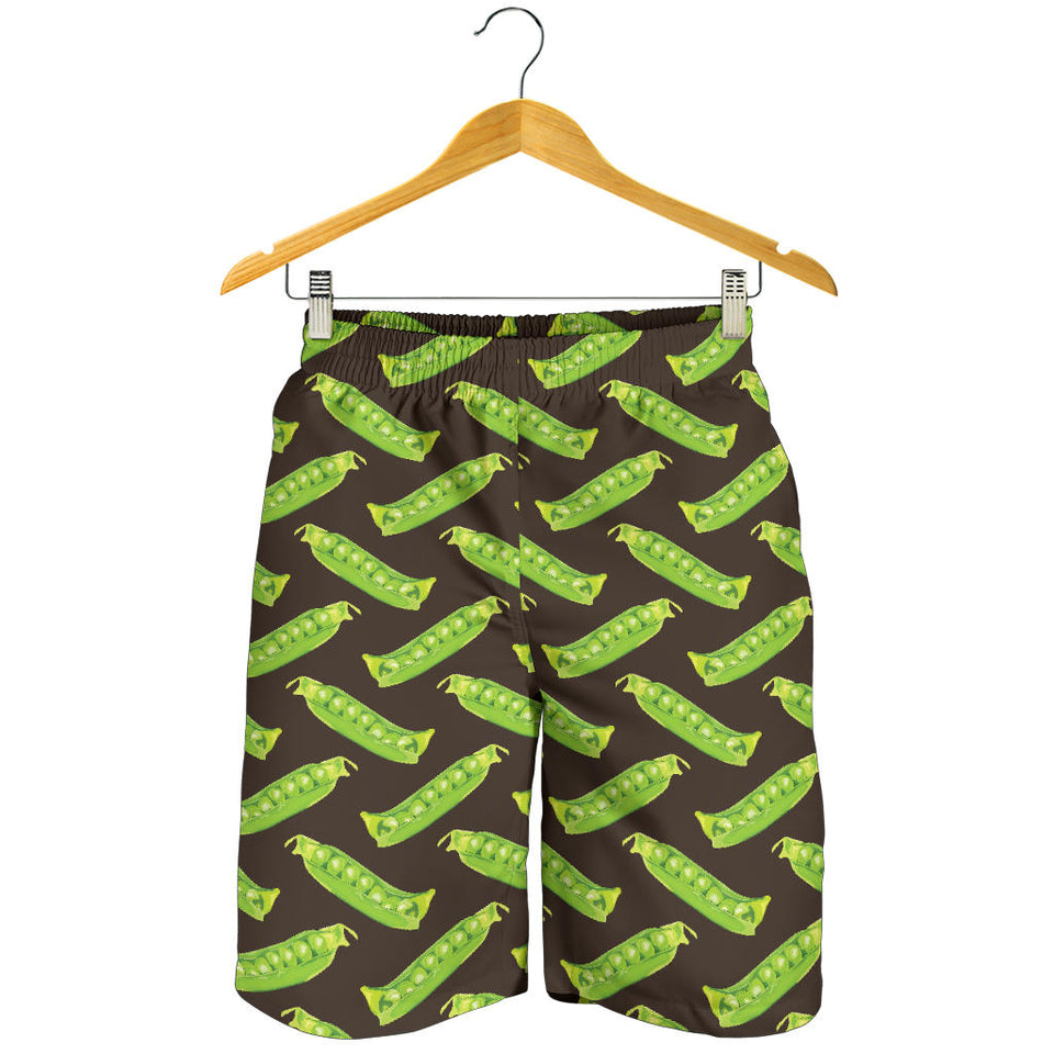 Green Peas Pattern Print Design 05 Men Shorts