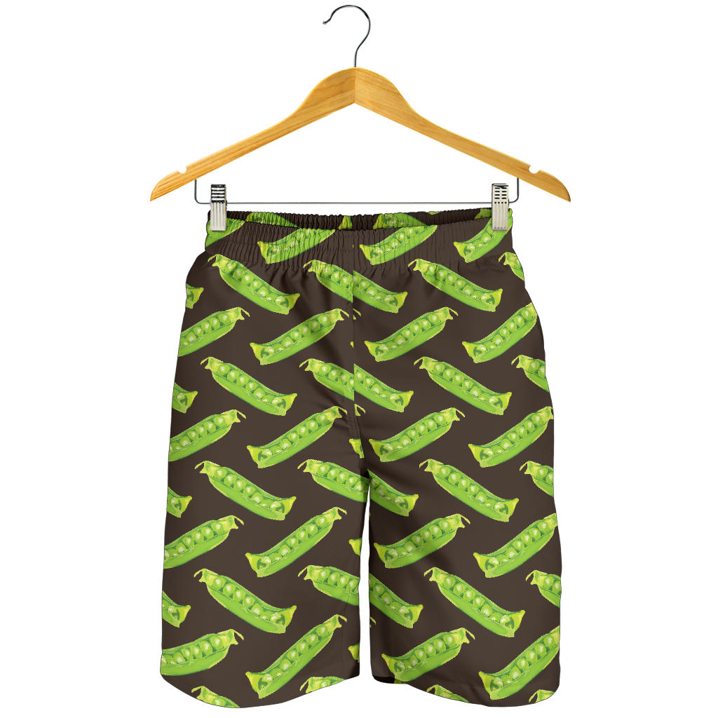 Green Peas Pattern Print Design 05 Men Shorts