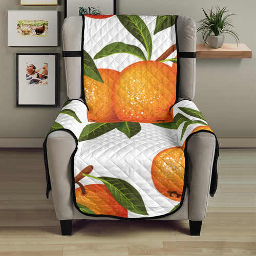 Oranges pattern background Chair Cover Protector