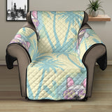 French bulldog hawaii blackground Recliner Cover Protector