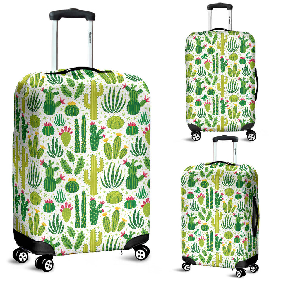 Cactus Pattern Luggage Covers