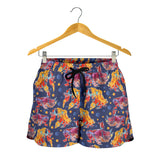 Goldfish Pattern Print Design 05 Women Shorts