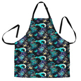 Dragon Sea Wave Pattern Adjustable Apron