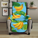 banana leaves banana design pattern Chair Cover Protector