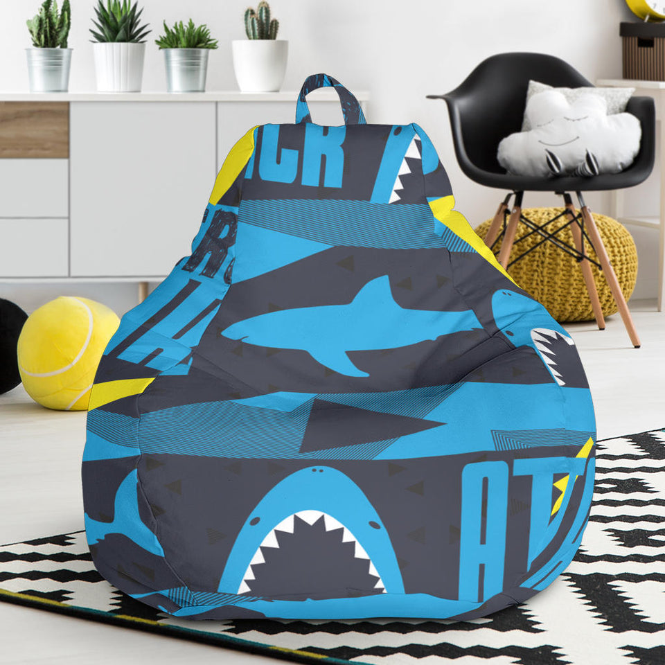 Shark Dangerous Bean Bag Cover