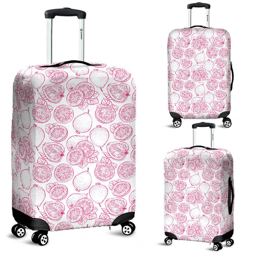 Sketch Guava Pattern Luggage Covers