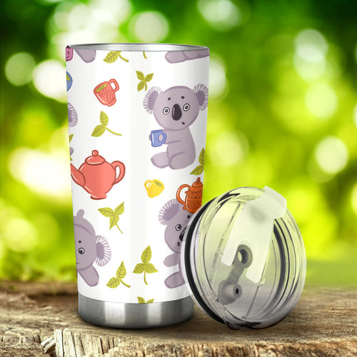 Cute Koalas Teapots Tea Tumbler