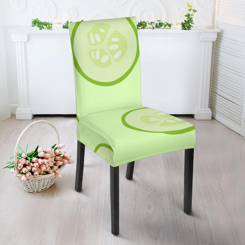Cucumber Pattern Dining Chair Slipcover