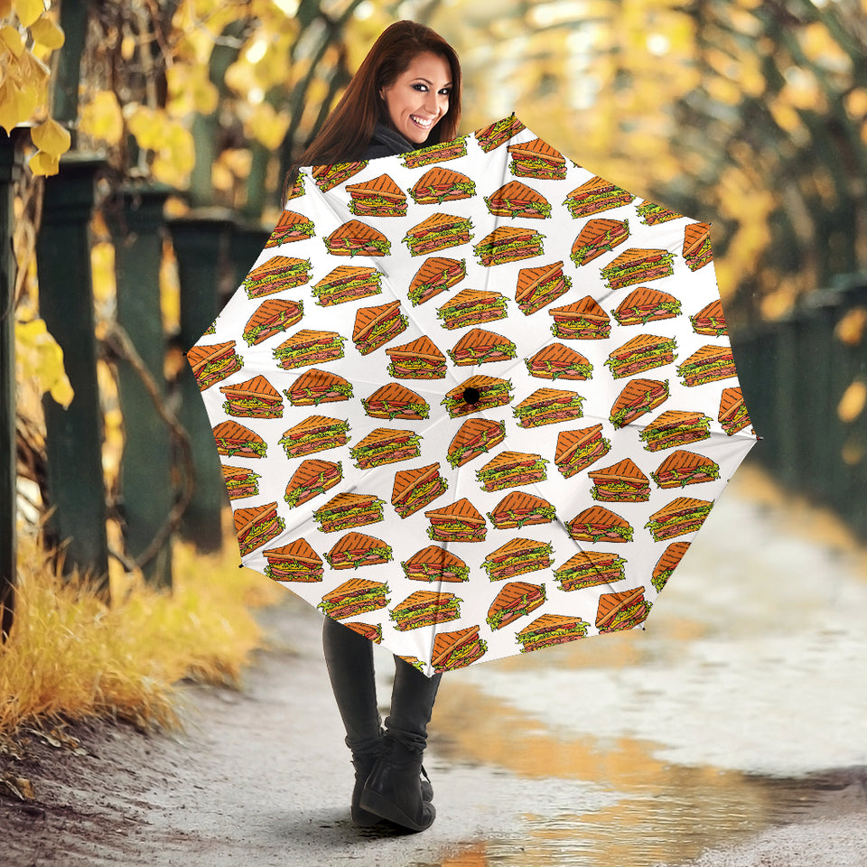 Sandwich Pattern Print Design 02 Umbrella