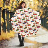 Corgi Christmas Pattern Umbrella