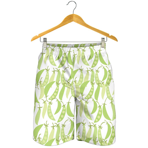 Green Peas Pattern Print Design 03 Men Shorts