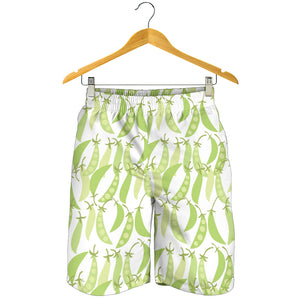 Green Peas Pattern Print Design 03 Men Shorts