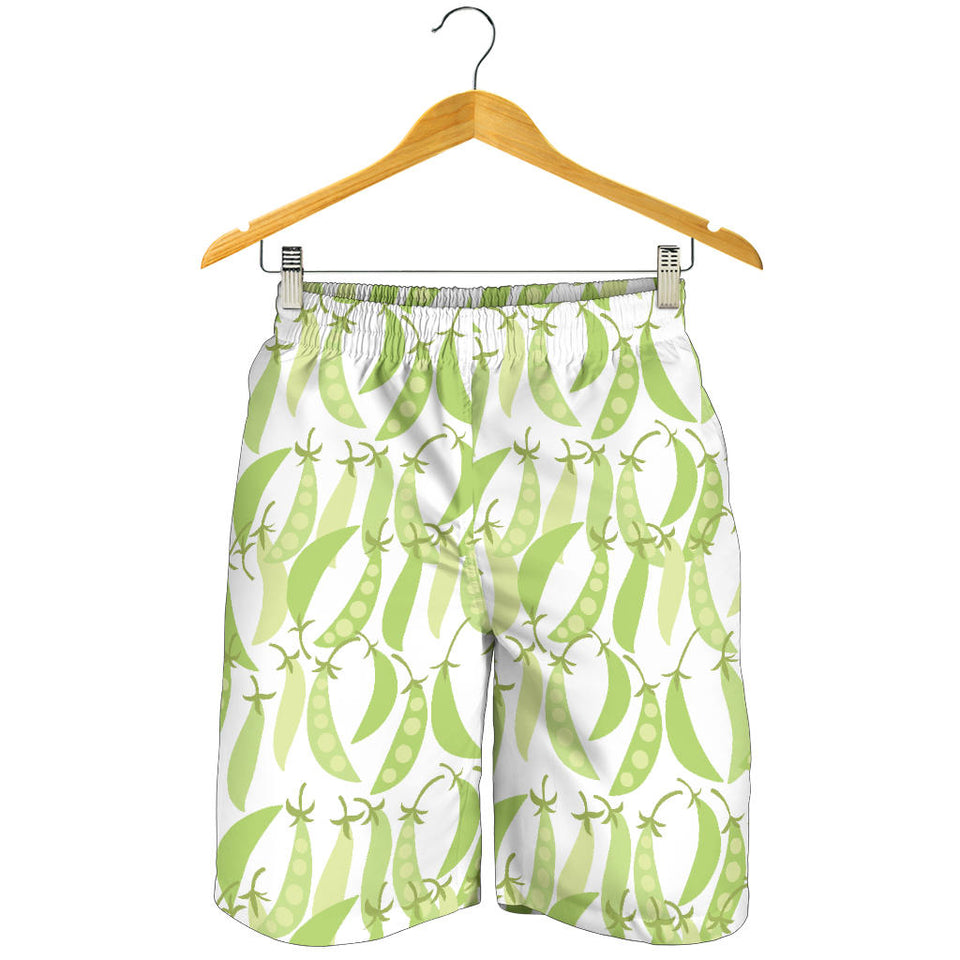 Green Peas Pattern Print Design 03 Men Shorts