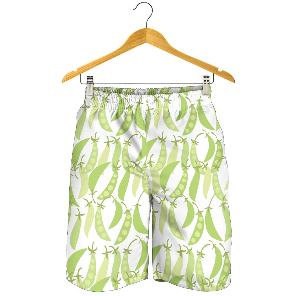 Green Peas Pattern Print Design 03 Men Shorts