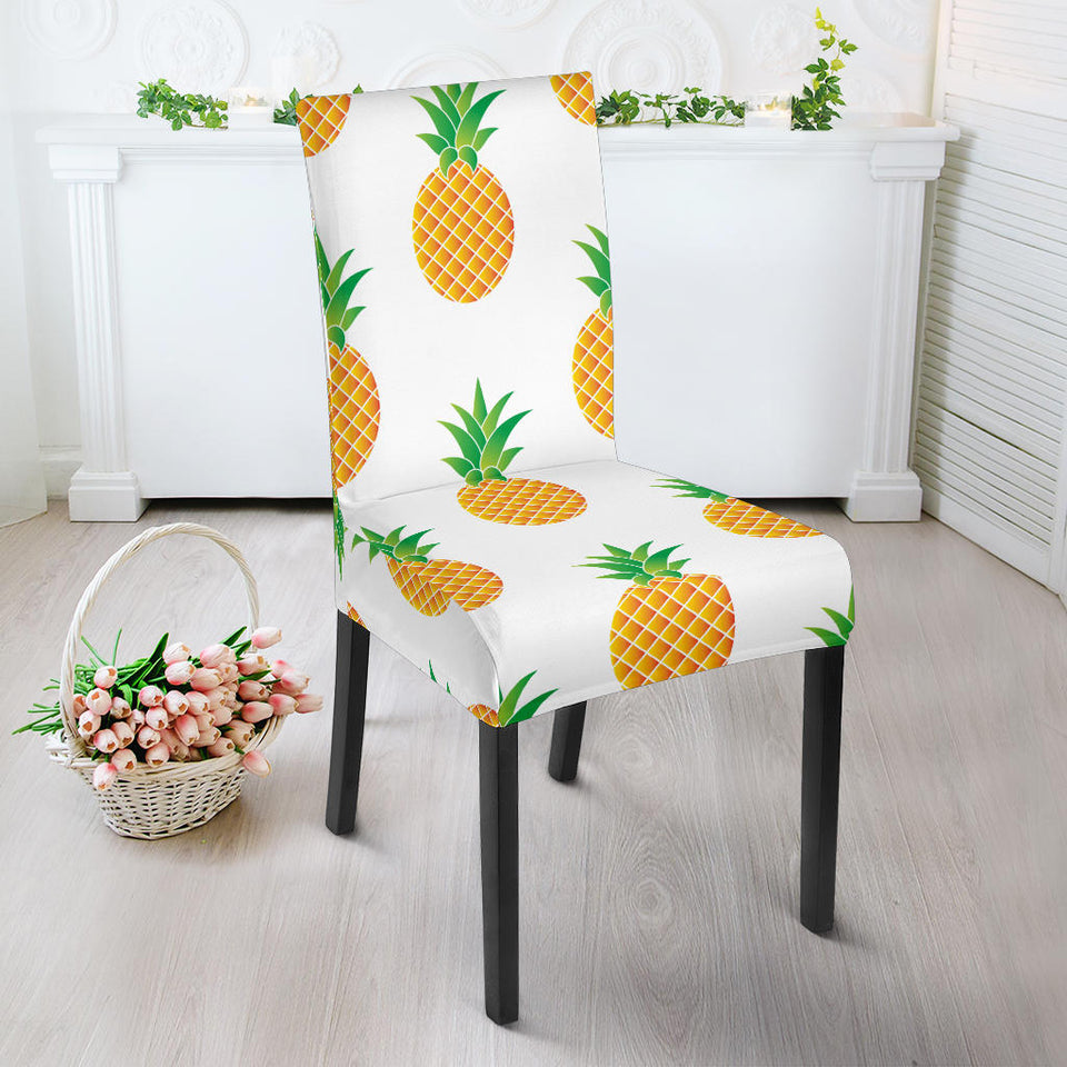 Pineapples Pattern Dining Chair Slipcover