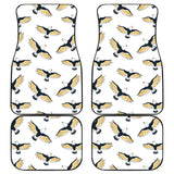 Eagle Pattern Print Design 03 Front and Back Car Mats