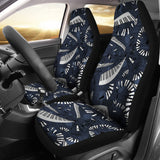 Piano Pattern Print Design 02 Universal Fit Car Seat Covers