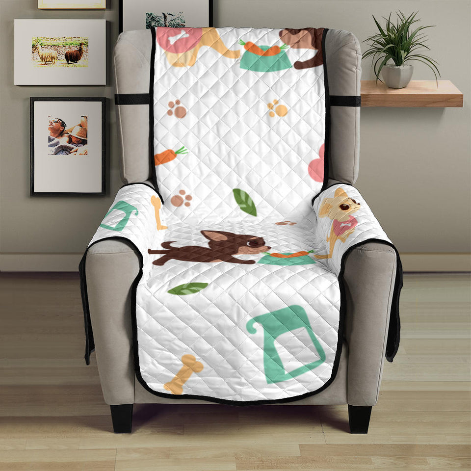 Cute Chihuahua puppie pattern Chair Cover Protector