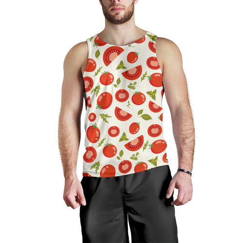 Tomato pattern Men Tank Top