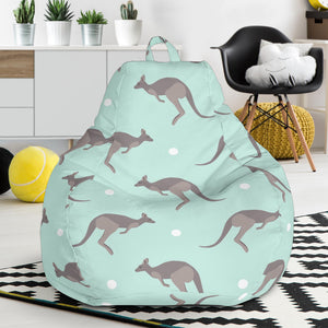 Kangaroo Pattern Background Bean Bag Cover