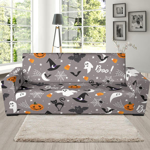 Halloween Design Pattern Sofa Slipcover