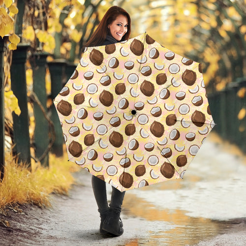Coconut Pattern Print Design 05 Umbrella