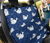 Cute White Baby Sea Lion Seal Pattern Dog Car Seat Covers
