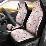Cute Goat Pattern Universal Fit Car Seat Covers