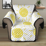 hand drawn sun pattern Recliner Cover Protector