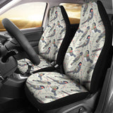Pigeon Pattern Print Design 04 Universal Fit Car Seat Covers