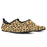 Leopard Skin Print Aqua Shoes