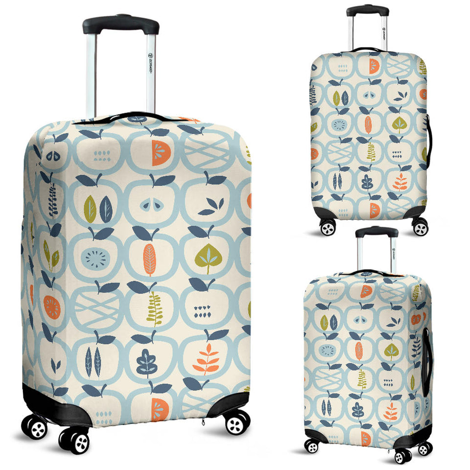 Apples Leaves Pattern Luggage Covers