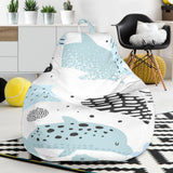 Cute Dolphins Childish Style Pattern Bean Bag Cover