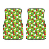 Ladybug Pattern Print Design 01 Front Car Mats
