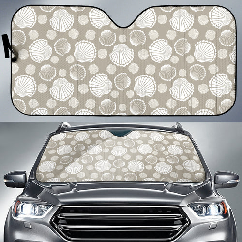 Scallop Shell Pattern Car Sun Shade