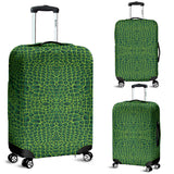 Crocodile Skin Printed Luggage Covers
