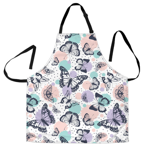 Butterfly Pattern Adjustable Apron