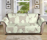 Little young goat pattern Sofa Cover Protector