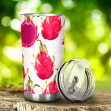 Dragon Fruits Design Pattern Tumbler