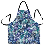 Shell Design Pattern Adjustable Apron