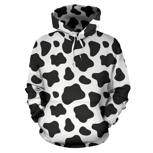 Cow Skin Pattern Men Women Pullover Hoodie