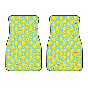 Duck Toy Pattern Print Design 03 Front Car Mats