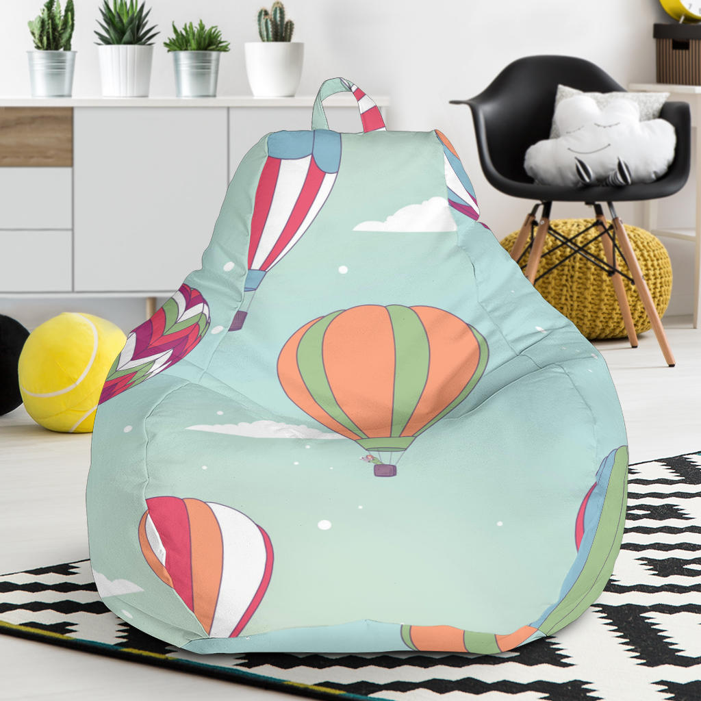 Hot Air Balloon Design Pattern Bean Bag Cover