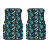 Dragon Sea Wave Pattern Front Car Mats