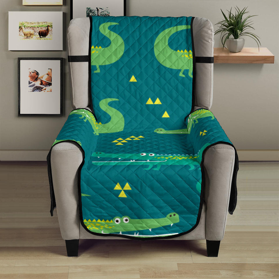 Crocodile pattern Chair Cover Protector