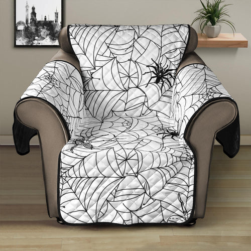 Spider web cobweb pattern Recliner Cover Protector