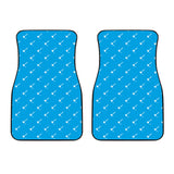 Darts Pattern Print Design 05 Front Car Mats