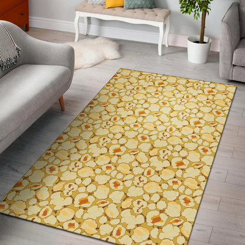 Popcorn Pattern Print Design 04 Area Rug